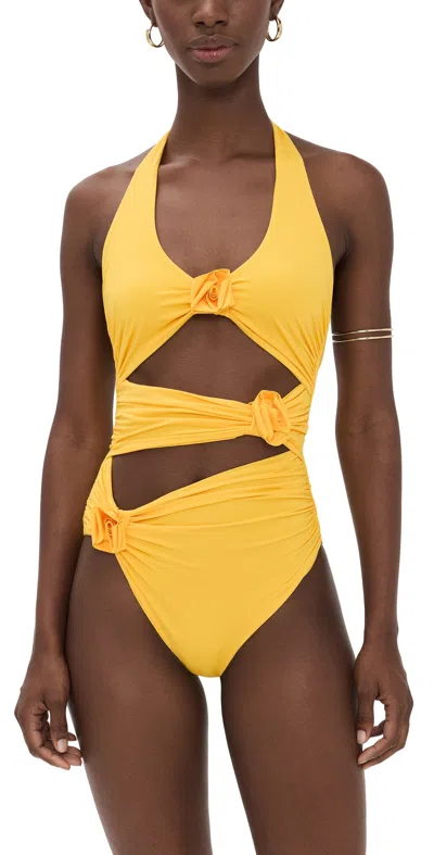 Maygel Coronel Cipria One Piece Canario In Yellow