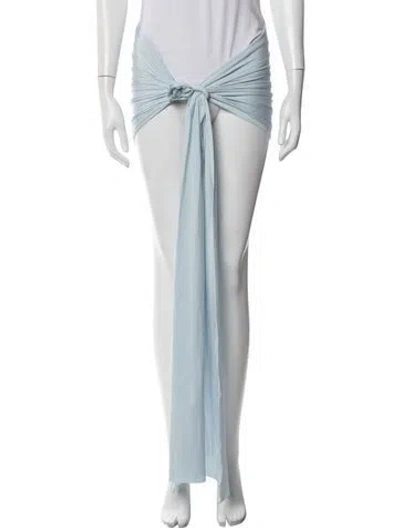 Pre-owned Maygel Coronel Cover-up In Blue