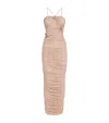 Maygel Coronel Cut-out Veranera Maxi Dress In Pink