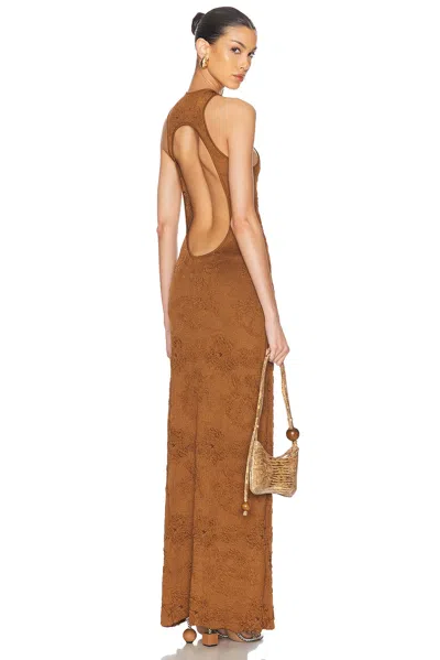Maygel Coronel El Virao Dress In Caramel