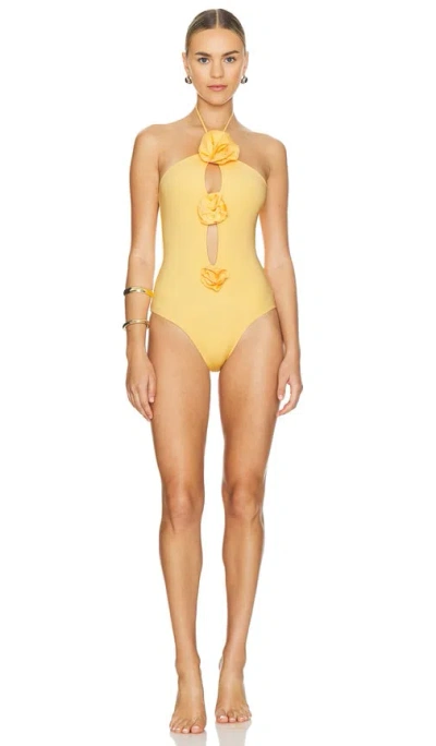 Maygel Coronel Fiora One Piece In Gold