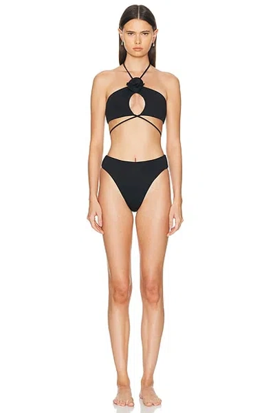 Maygel Coronel Fonce Bikini Set In Black