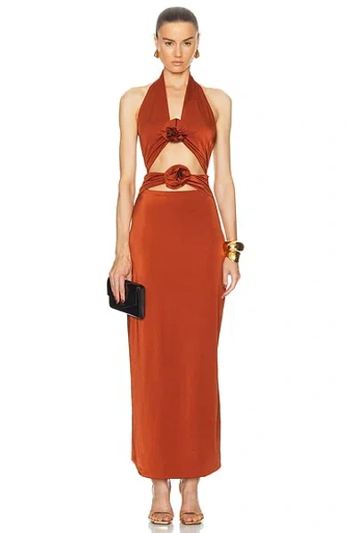 Maygel Coronel For Fwrd For Fwrd Vaupes Dress In Red