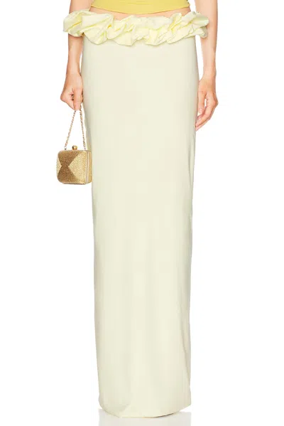 Maygel Coronel Halara Skirt In Vanilla