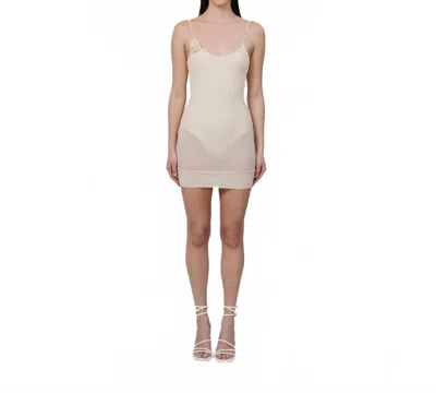 Maygel Coronel Jacinto Bodydress In Vanilla In White
