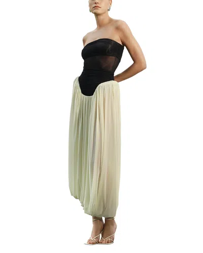 Maygel Coronel Lux Strapless Dress In Multi