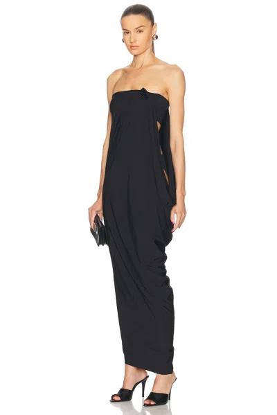 Maygel Coronel Manigua Dress In Black