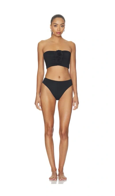 Maygel Coronel Melao Bikini Set In Black