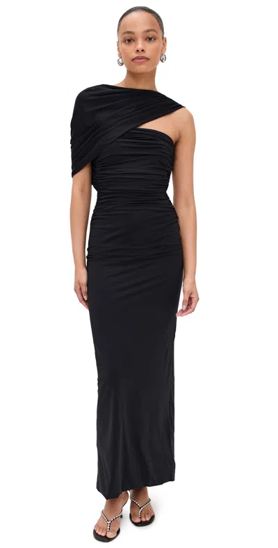 Maygel Coronel Mulett Dress Black