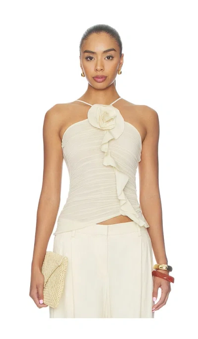 Maygel Coronel Nacarã­ Top In White