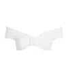Maygel Coronel Off-the-shoulder Sauco Bikini In White