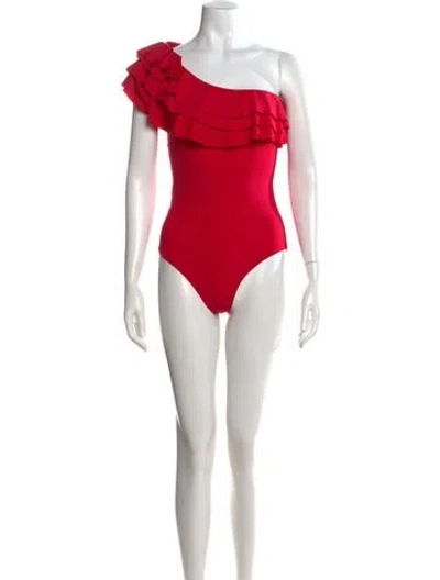 Pre-owned Maygel Coronel One-piece In Red