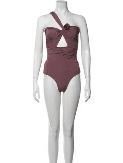 Pre-owned Maygel Coronel One-piece W/ Tags In Purple