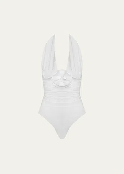 Maygel Coronel Pilaya One Piece Off White