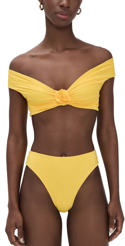 Maygel Coronel Sauco Bikini Set Canario