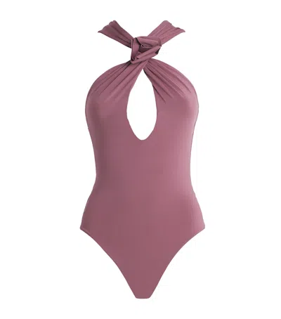 Maygel Coronel Sole One-piece Swimsuit In Pink