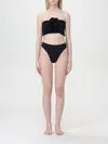 Maygel Coronel Melao Two-piece Swimsuit In 黑色