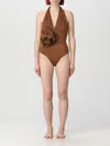 Maygel Coronel Swimsuit  Woman Color Bronze In Bronze