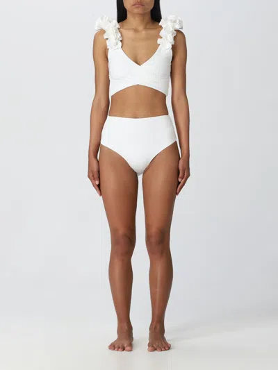 Maygel Coronel Swimsuit  Woman Color White