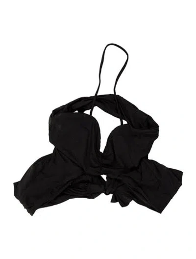 Pre-owned Maygel Coronel Top In Black