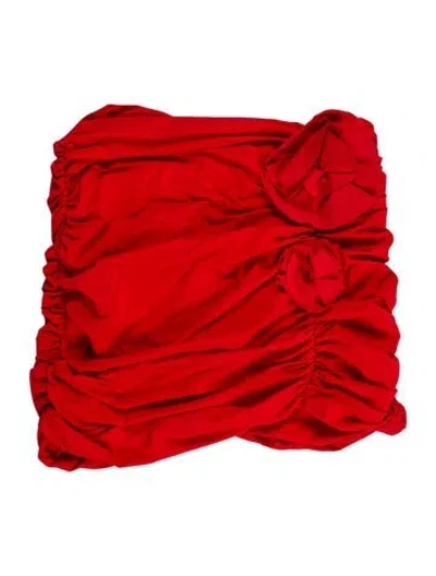 Pre-owned Maygel Coronel Top W/ Tags In Red