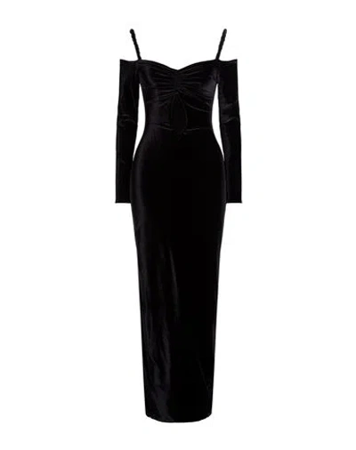 Maygel Coronel Woman Maxi Dress Black Size Onesize Polyamide, Elastane