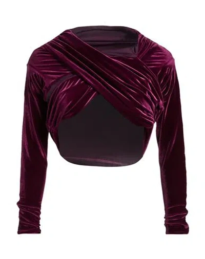 Maygel Coronel Woman Top Garnet Size Onesize Polyamide, Elastane In Red