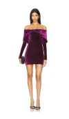 Maygel Coronel X Revolve Leone Dress In 绛紫色