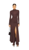 Maygel Coronel X Revolve Mageia Dress In Brown