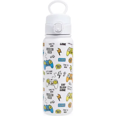 Mayim Kids'  25-ounce Chill Flow Stainless Steel Water Bottle In Multi