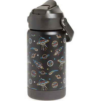 Mayim Kids' 12-ounce H20 Active Water Bottle In Black