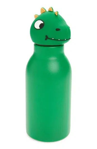 Mayim Kids' Dinosaur Water Bottle In Green