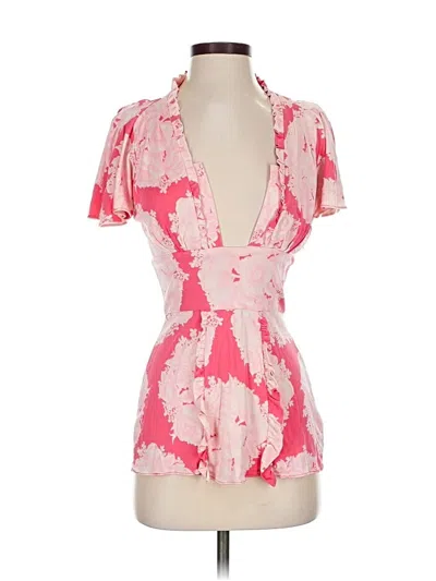 Pre-owned Mayle Kimono In Pink