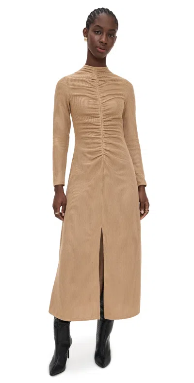 Maylé Vásquez Cascabel Dress Mocha In Brown