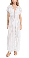 Maylé Vásquez Clua De Playa Coverup White In White