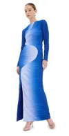 MAYLÉ VÁSQUEZ NATIVA DRESS PLANET BLUE