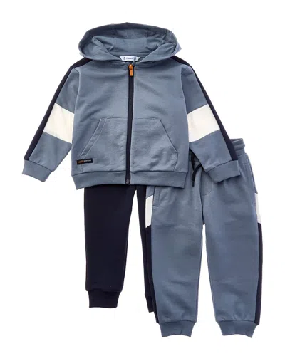 Mayoral Kids' 3pc Tracksuit In Blue