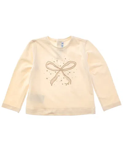Mayoral Baby Basic Heart T-shirt In Neutral