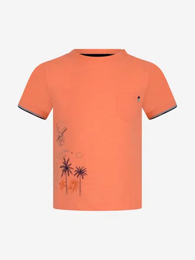 Mayoral Baby Boys T-shirt - Cotton Jersey T-shirt 6 Mths Orange