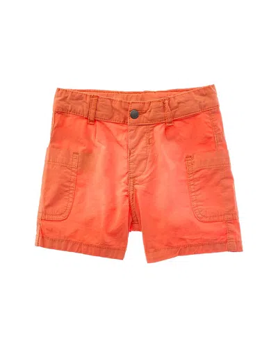 Mayoral Baby Cargo Short In Orange