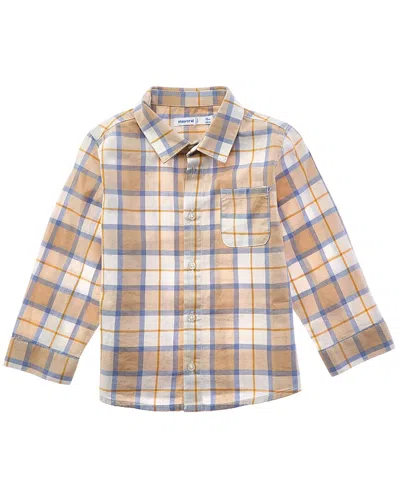 Mayoral Kids' Baby Checkered Shirt In Multi