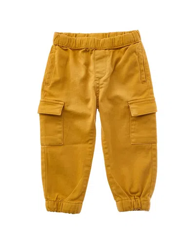 Mayoral Baby Denim Jogger Pant In Yellow