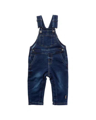 Mayoral Kids' Baby Denim Overall In Blue