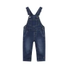 Mayoral Baby Denim Overalls In Blue