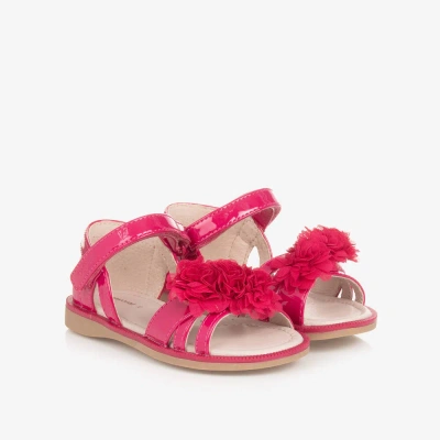 Mayoral Baby Girls Pink Flower Sandals