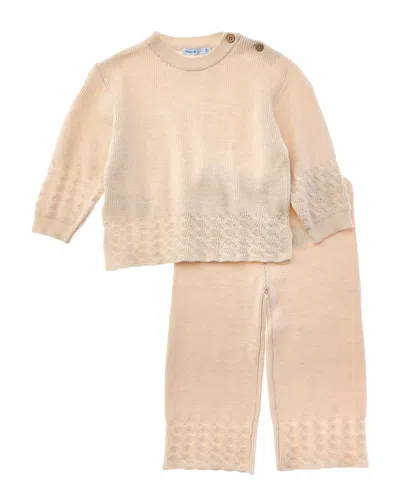 Mayoral Kids' Baby Knit Set In Pink