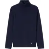 Mayoral Basic Turtleneck Jumper In Blue