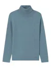 Mayoral Kids' Basic Turtleneck Sweater In Blue