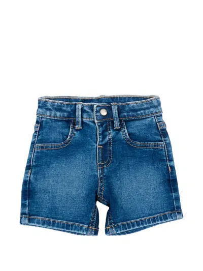 Mayoral Babies' Belt-loop Denim Shorts In Multi