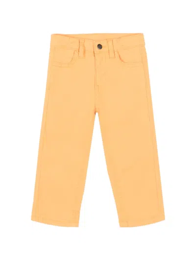Mayoral Babies' Belt-loop Trousers In Yellow